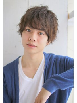 コピーヌ 高田馬場店(Copine) ♪ランダムな毛先の動きと爽やかかつ男らしいミディアムヘアー♪