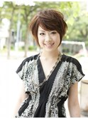大人雰囲気を感じさせる柔らかショートヘアー【nanana parena】