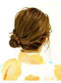 【浴衣着付♪】流行りのオススメヘアアレンジ★