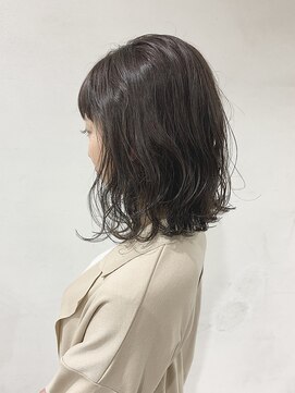 グロウミドル(GROW middle) ハイライト透明感たっぷり☆グレーボブ【middle】天野利香