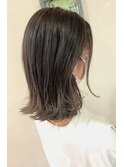 ホワイトグレージュエアタッチバレイヤージュ 【福岡 聖容】