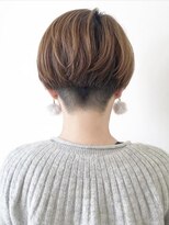 ザヘアメイクシェア(THE -HAIR MAKE SHARE-)&nbsp;オシャレ刈り上げ女子♪ピアスも輝く冬首長スタイル