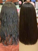 【話題沸騰】業界最高峰の髪質改善/艶髪矯正★before＆after
