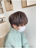 アッシュカラーで透明感UP☆