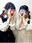 ２人でお揃いにすればテンションアゲ♪『ふたごちゃんヘア♪』