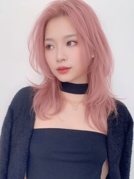 ユーフォリア エヌ 池袋サンシャイン通り店(Euphoria +n) 透明感抜群♪ダブルカラーブリーチハイトーンホワイトピンク