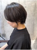 前髪無し大人ショート♪
