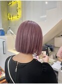 ハイトーン　ブリーチ　ペールピンク