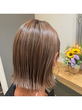 ヘアサロン リッチ(hair salon Rich) ハイライト　ハイトーンカラー　白髪ぼかし　20代30代