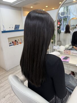 アルターシェリー(aL-ter che'rie) 地毛風カラー/黒髪/ボブルフ/ネビージュ/小顔/ワンレン　新籾