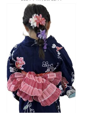 ラズープリット 浴衣はラフにね!