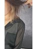 【イヤリングカラー＋カット】３０代人気。耳元にオシャレ。16500円→13800円