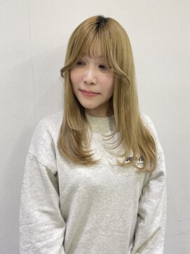 アオアクア バイ グルグル 小岩店(ao akua by GULGUL) 韓国風レイヤー/サイドバング/シャギーレイヤー