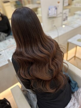 シャルム バイ アローズ 久留米店(CHARM BY AROSE) ワンカラーでも可愛い/ブリーチなしカラー/韓国風