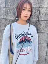 アンバー(Amber) カシスレッド × 外ハネボブ