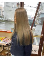 木村美容店&nbsp;［木村美容店］　ミルクティーベージュ　ハイトーンカラー