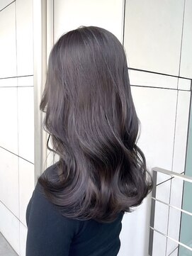 ティエラ 原宿 表参道(Tierra) 【小宮涼太】艶感と高発色のラベンダーグレージュ