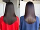アヴァンス セブンパーク天美 松原店(AVANCE.)の写真/ダメージレスなこだわりの縮毛矯正で憧れのサラツヤ髪が叶う☆髪質改善トリートメント付で更に美髪に◎