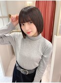 前髪カットが可愛い☆髪質改善