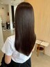 【新規】ヘアエステ◆髪質改善◆カット+カラー+Aujua7stepTR　￥15070