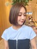 【平日限定】カット+ブリーチなしダブルカラー+ケラチントリートメント