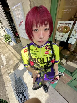 エルミタージュ(HERMITAGE) レッドカラー ブリーチ2回以上