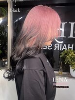 イエナ 渋谷(IENA)&nbsp;デザインカラーケアブリーチダブルカラーピンクベージュカラー