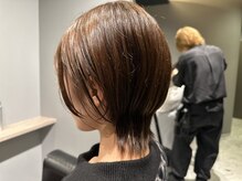 襟足長めショート