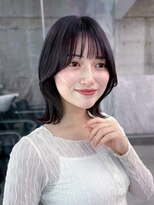 フィヴェント(Fivent) 美髪韓国レイヤーイメチェン夏ハイライトカラーくびれヘア