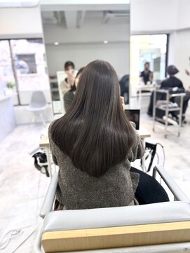 アチェロ(Acero.) 韓国風アッシュブラウンカラー