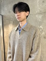 オルカ(ORCA)&nbsp;ニュアンスパーマ　毛流れ　センターパート　新宿　南川聖華