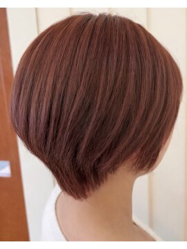 セットアップ 倉敷美和店(SET-UP) ショートピンクブラウン大人ガーリー