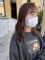 カットウェルズ粟殿店(Cut Well's smile&peace)&nbsp;イヤリングカラー　奈良　 cut wells 粟殿