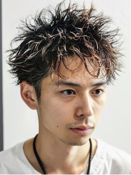アース 市ヶ谷店(HAIR&MAKE EARTH) 春◎20代30代ブリーチ×スパイラルパーマ爽やか