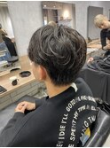 ニュアンス毛流れパーマ