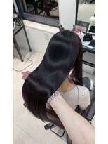 シェノン 梅田(CHAINON) イメチェン/ピンクベージュ/アンブレラカラー/前髪/梅田