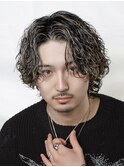 サーフカール縦落ちパーマシャドウパーマ波巻きパーマ眉毛渋谷