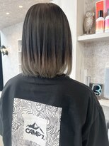 キャアリー(Caary) 福山市美容室Caaryブリーチありグラデーションカラー裾カラー