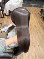 ハピネス クローバー 八木店(Happiness CLOVER) 髪質改善ストレート ワンカールで決まるレイヤー
