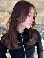 アオアクア バイ ジルブラン 新越谷店(AOAQUA by JIL BLAN)&nbsp;ワンカラー/レイヤーカット/顔周り