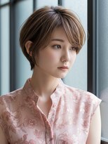 Vanir美容室【11/1NEW OPEN（予定）】&nbsp;耳掛けアレンジでこなれ感◇スッキリ見える大人ショート