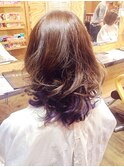 ブルーラベンダーセクションカラー