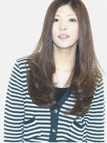 プラウド(proud) レイヤー ベージュカラー 内巻き