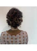 肩上ボブでもヘアセット