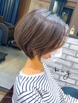 アヴァロン(AVALON)&nbsp;【mag  ginza】横顔美人な立体感丸みショートボブ