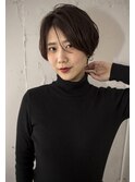 ひし形ショートボブ