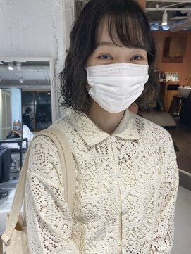 コフィー バイ メルト 吉祥寺(cofy by melt) 【三ツ井純】大人可愛いスタイリング簡単ボブパーマ大人気