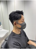 日本橋グラデーション刈り上げ ツーブロックビジネスヘア