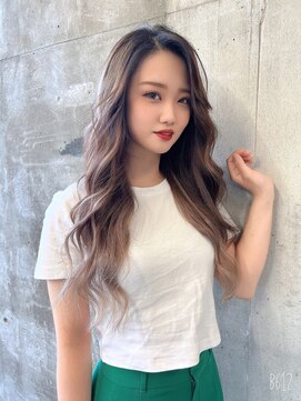 ガルボ ヘアー(garbo hair) #ガルボ#ハイトーン#エクステ#ブリーチ#髪カリスマ#10代#20代