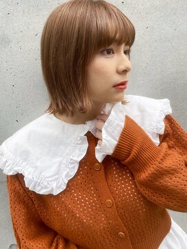 ネオリーブカップ 町田店(Neolive capu) 秋カラー ＊ 柔らかオレンジブラウン【neolivecapu町田店】